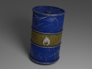 Barrel oil 3D 模型