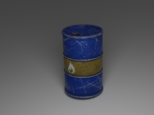 Barrel oil 3D 模型