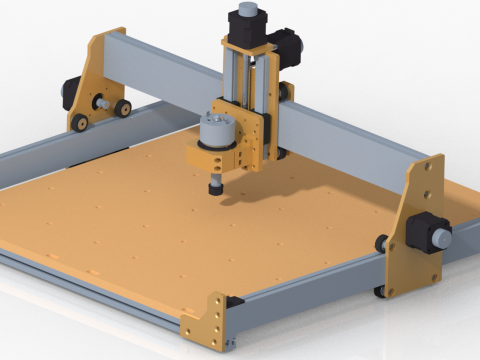CNC Router FoxAlien Masuter Pro 3D Model