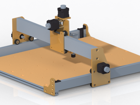 CNC Router FoxAlien Masuter Pro 3D 모델