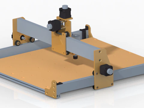 CNC Router FoxAlien Masuter Pro 3D Model