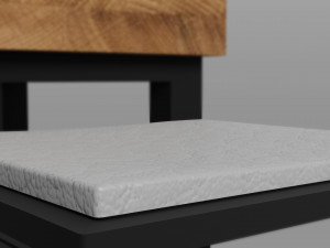 Kitchen Island Set Model 3D