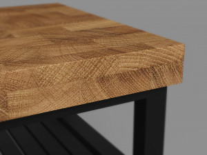 Kitchen Island Set Model 3D