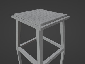 Kitchen Island Set Model 3D