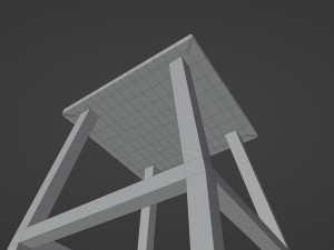 Kitchen Island Set Model 3D