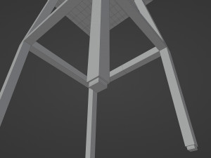 Kitchen Island Set Model 3D