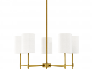 Trade Winds Lighting Trade Winds Leslie 5-Light Chandelier 3D Model