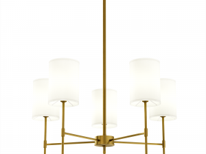 Trade Winds Lighting Trade Winds Leslie 5-Light Chandelier 3D Model