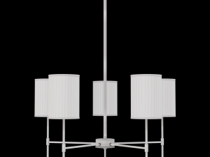 Trade Winds Lighting Trade Winds Leslie 5-Light Chandelier 3D Model