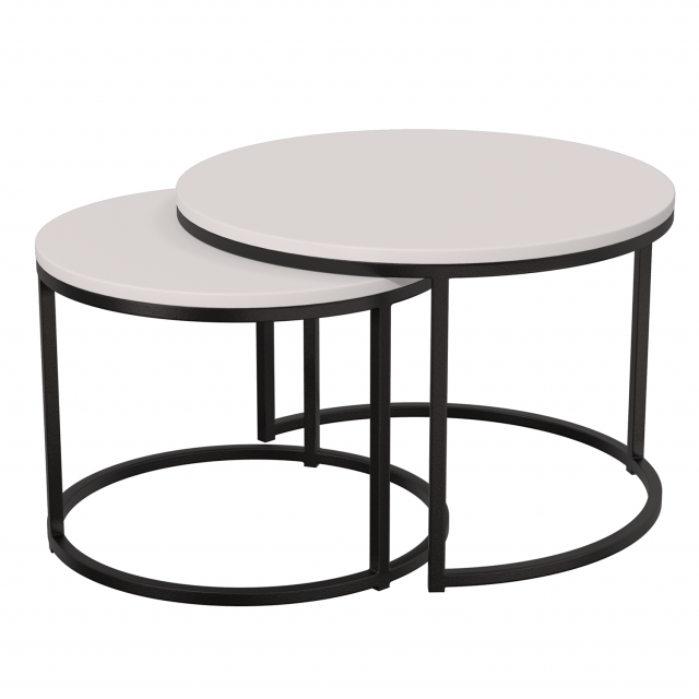A set of coffee tables Loft me Modèle 3D .c4d .max .obj .3ds .fbx .stl .blend 