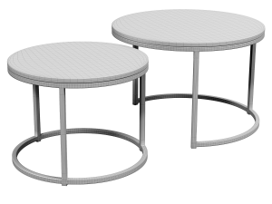 A set of coffee tables Loft me Modèle 3D