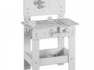 Hildrens workbench Modelo 3D