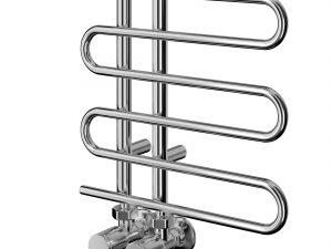 Vogue Concertina heated towel rail 3D-Modell
