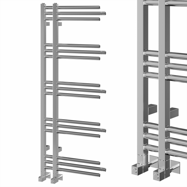 Vogue Chic heated towel rail Model 3D .c4d .max .obj .3ds .fbx .stl .blend