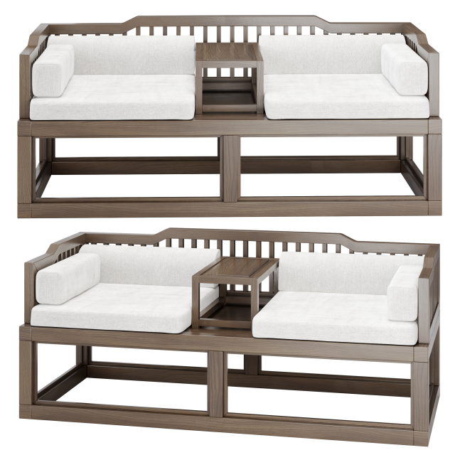 Gabrielle DYNASTY Daybed Sofa Bed 3Dモデル .c4d .max .obj .3ds .fbx .stl .blend 