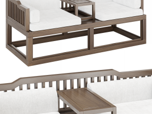 Gabrielle DYNASTY Daybed Sofa Bed 3Dモデル