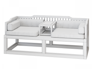 Gabrielle DYNASTY Daybed Sofa Bed 3Dモデル