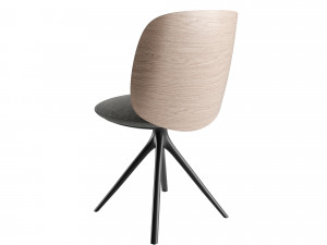 MDF Italia Universal Collection wood chair 3D Model