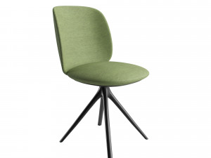 MDF Italia Universal Collection fabric chair Modèle 3D