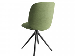 MDF Italia Universal Collection fabric chair Modèle 3D