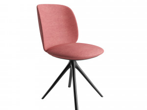 MDF Italia Universal Collection fabric chair Modèle 3D