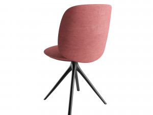 MDF Italia Universal Collection fabric chair Modèle 3D