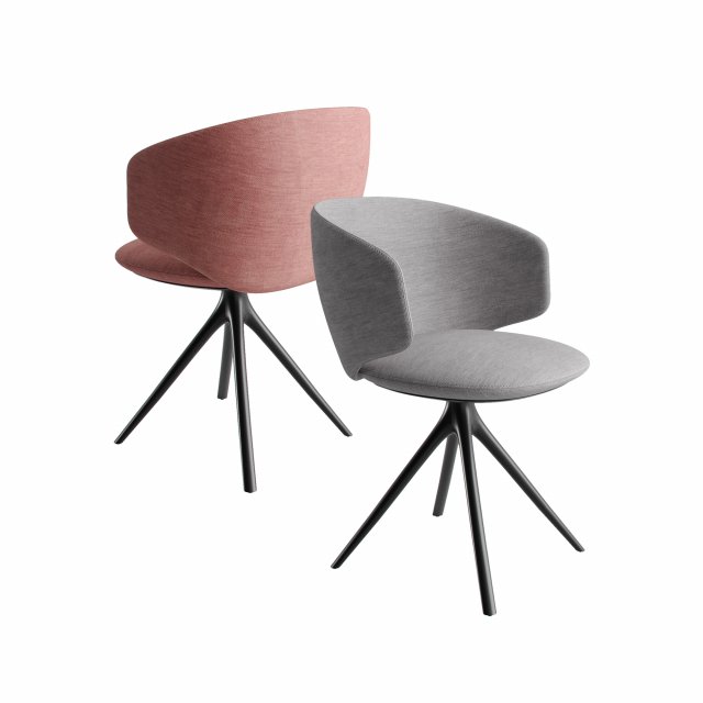 MDF Italia Universal Collection fabric armchair 3D Model .c4d .max .obj .3ds .fbx .stl .blend 