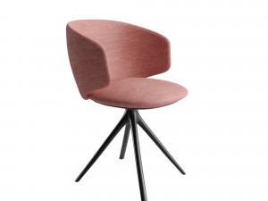 MDF Italia Universal Collection fabric armchair 3D Model