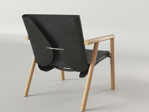 Armchair1085LoungeKristalia 3D 모델
