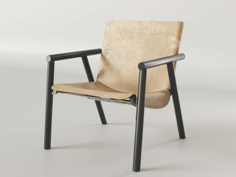 Armchair1085LoungeKristalia 3D 모델