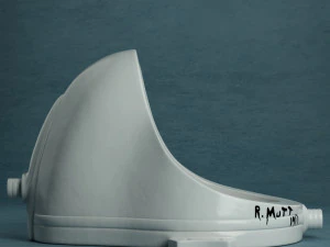 RMutt 1917 Fountain di Marcel Duchamp 3D Print Model