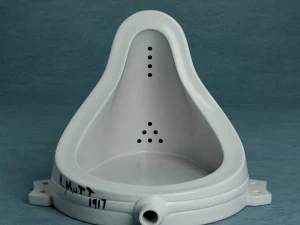 RMutt 1917 Fountain di Marcel Duchamp 3D Print Model