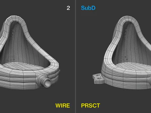 RMutt 1917 Fountain di Marcel Duchamp 3D Print Model