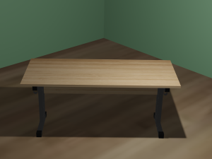 School desk 3D Модель