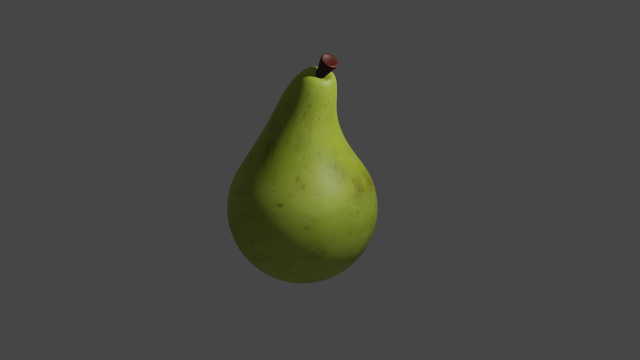 Pear 3D Модель .c4d .max .obj .3ds .fbx .stl .blend 