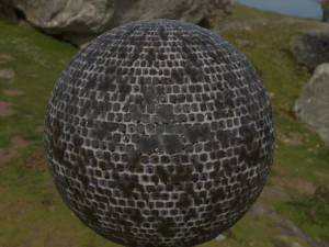 湿漉漉的脏墙 CG 纹理