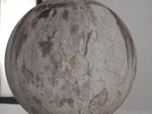 부서지고 갈라진 벽 CG 텍스쳐