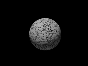 땅과 검은 바위 CG 텍스쳐