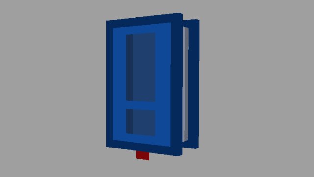 Voxel book 3D Model .c4d .max .obj .3ds .fbx .stl .blend 
