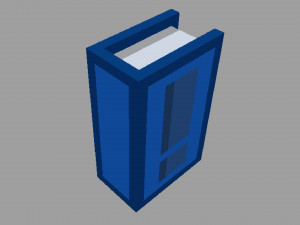 Voxel book 3D Model