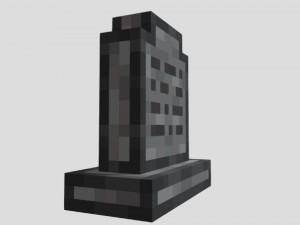 Tombstone low-poly 3Dモデル