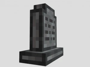 Tombstone low-poly 3D Model