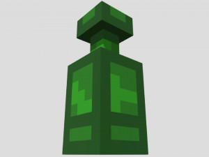Low-poly bottle 3D Модель