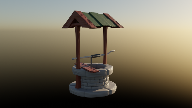 Well 3Dモデル .c4d .max .obj .3ds .fbx .stl .blend