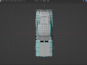 Muscle car 3D Model