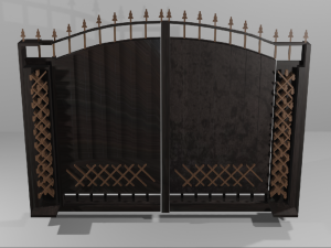 Gates Modelo 3D