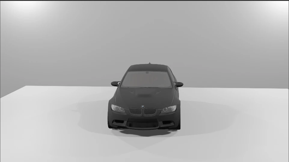 M3 E92 3D Model .c4d .max .obj .3ds .fbx .stl .blend 