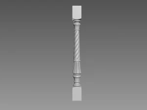 Baluster 3D Model
