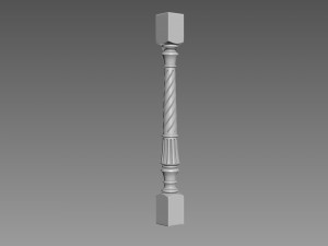 Baluster 3D Model