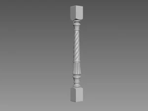 Baluster 3D Model